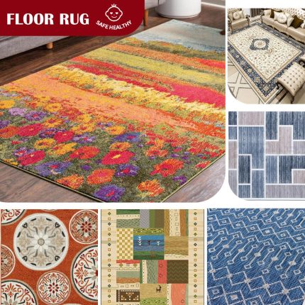 Area Floor Rugs Bedroom Living Room Rug Large Mat Carpet Short Pile 200 x 290 AU