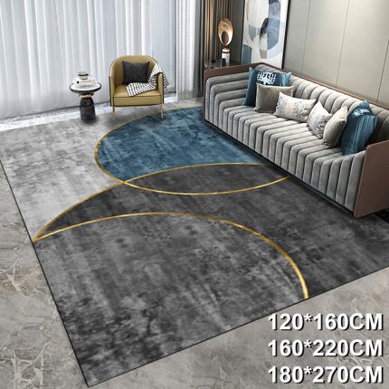 Large Floor Carpet Mat Area Rug Carpet Soft Bedroom Living Room Anti-Slip Modern